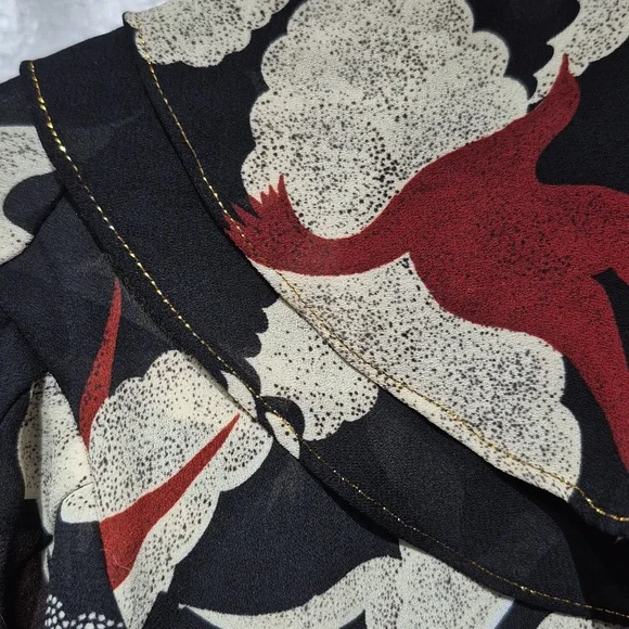 EMILIO RICCI- BIRD BLOUSE - Picture 4 of 7